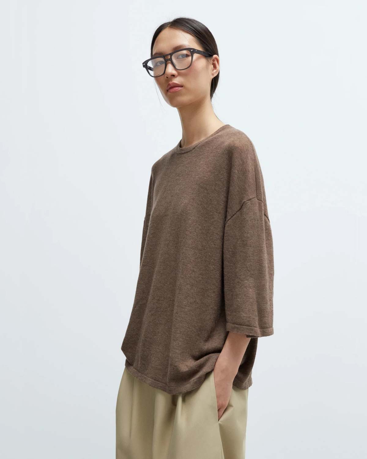 Cordera Merino Wool Oversized T-Shirt - Image 1 of 5