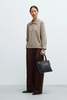 Cordera Merino Wool Polo Sweater - Thumbnail 2
