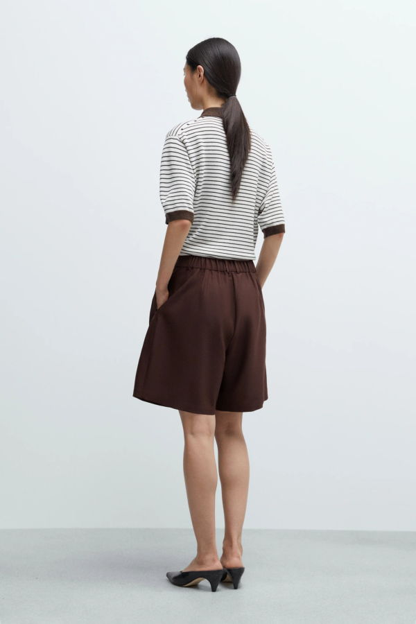 Cordera Merino Wool Striped Polo