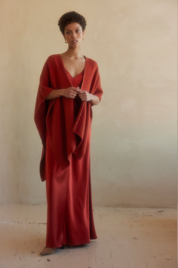 VOZ Solid Alpaca Duster