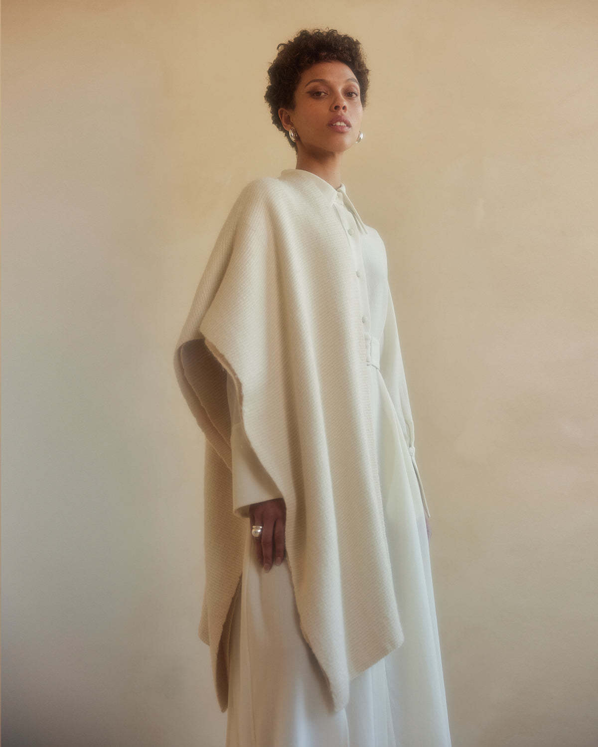 VOZ Solid Alpaca Duster - Image 5 of 30