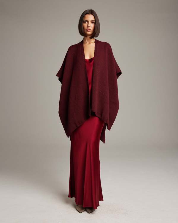 VOZ Solid Alpaca Duster