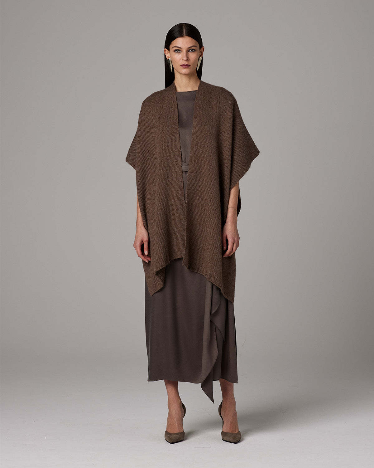 VOZ Solid Alpaca Duster - Image 16 of 30