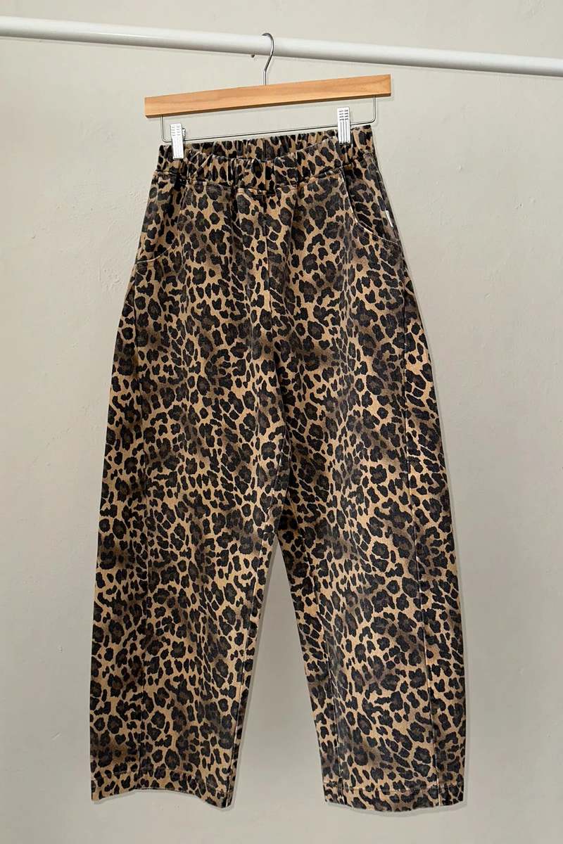 Le Bon Arc Pants - Leopard
