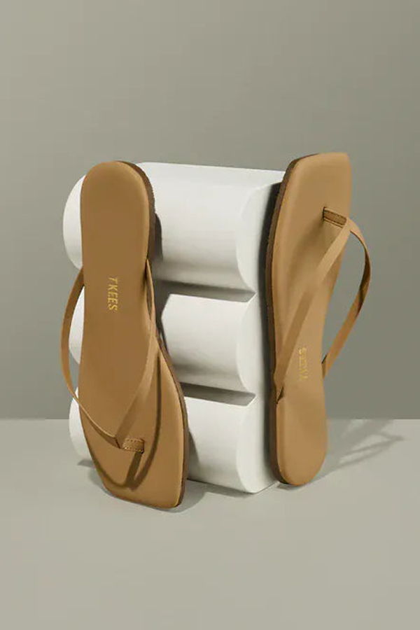 TKEES Lily Square Toe Sandals