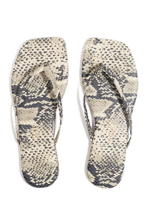 TKEES Lily Square Toe Sandals - Sandsnake