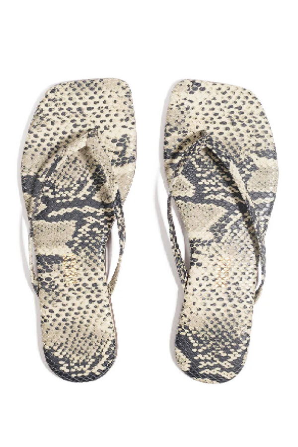 TKEES Lily Square Toe Sandals - Sandsnake