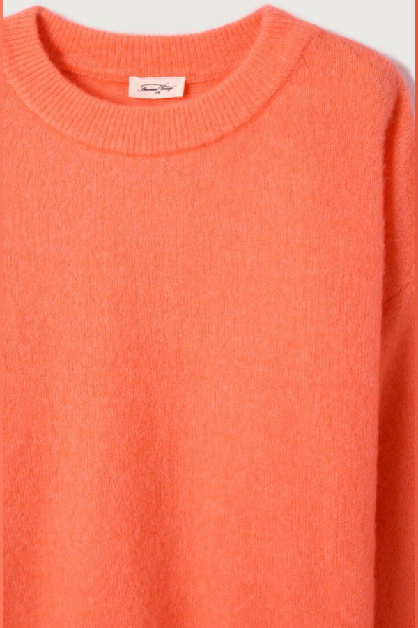 American Vintage Vitow Sweater - Salmon Melange