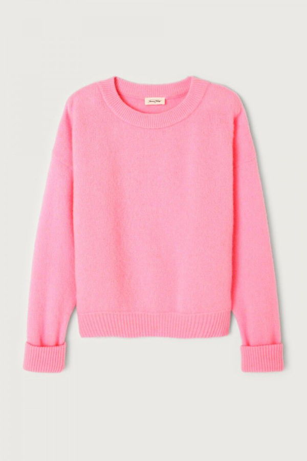 American Vintage Vitow Sweater - Rose Melange
