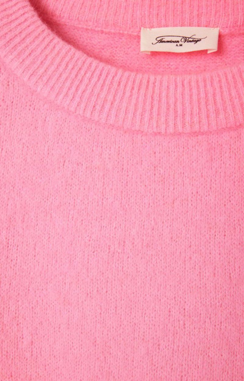 American Vintage Vitow Sweater - Rose Melange