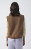 American Vintage Vitow Vest - Chocolate Melange - Thumbnail 3