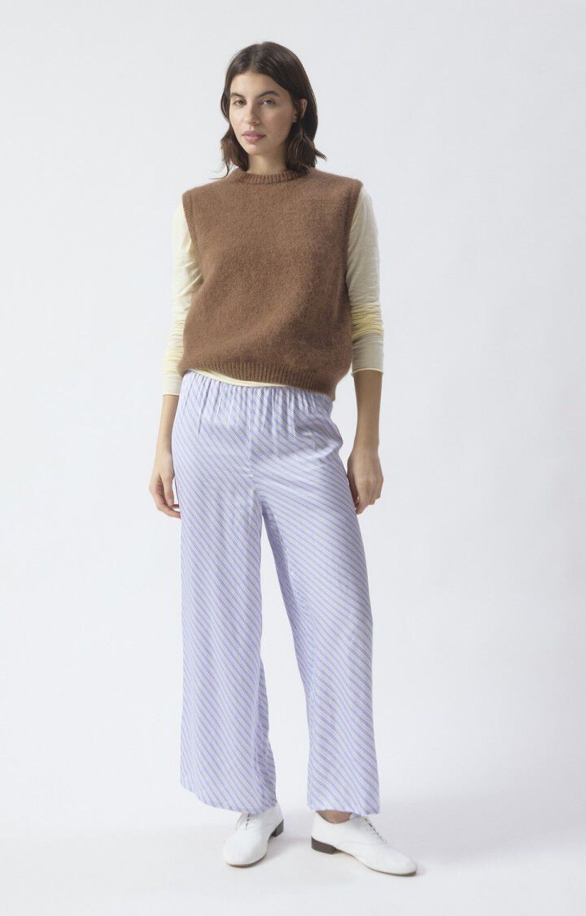 American Vintage Vitow Vest - Chocolate Melange - Image 4 of 7