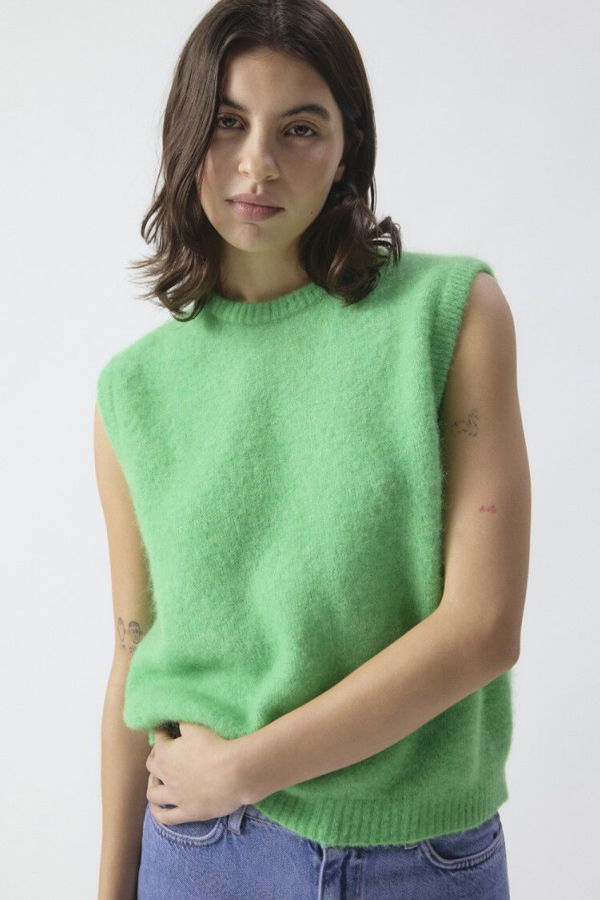 American Vintage Vitow Vest - Garden Melange