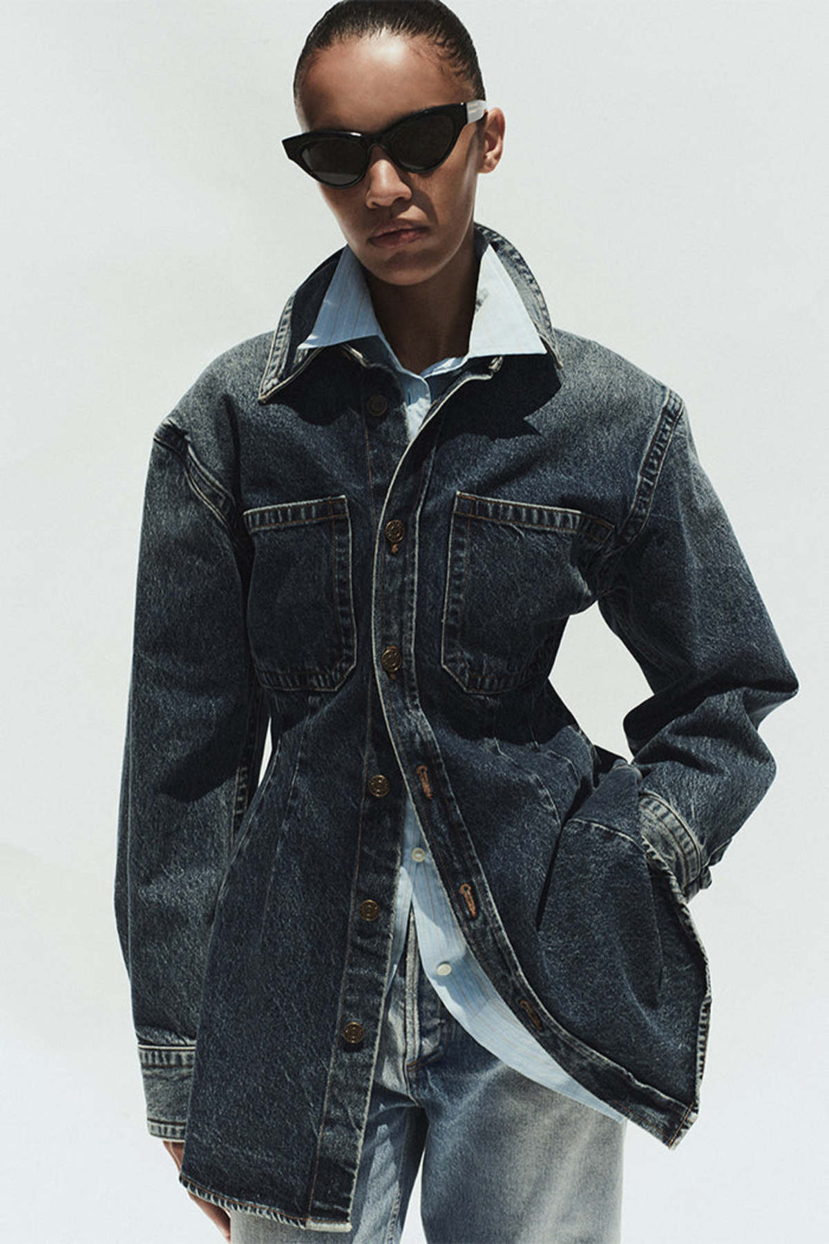 AGOLDE Wilma Shirt - Form - Image 3 of 12