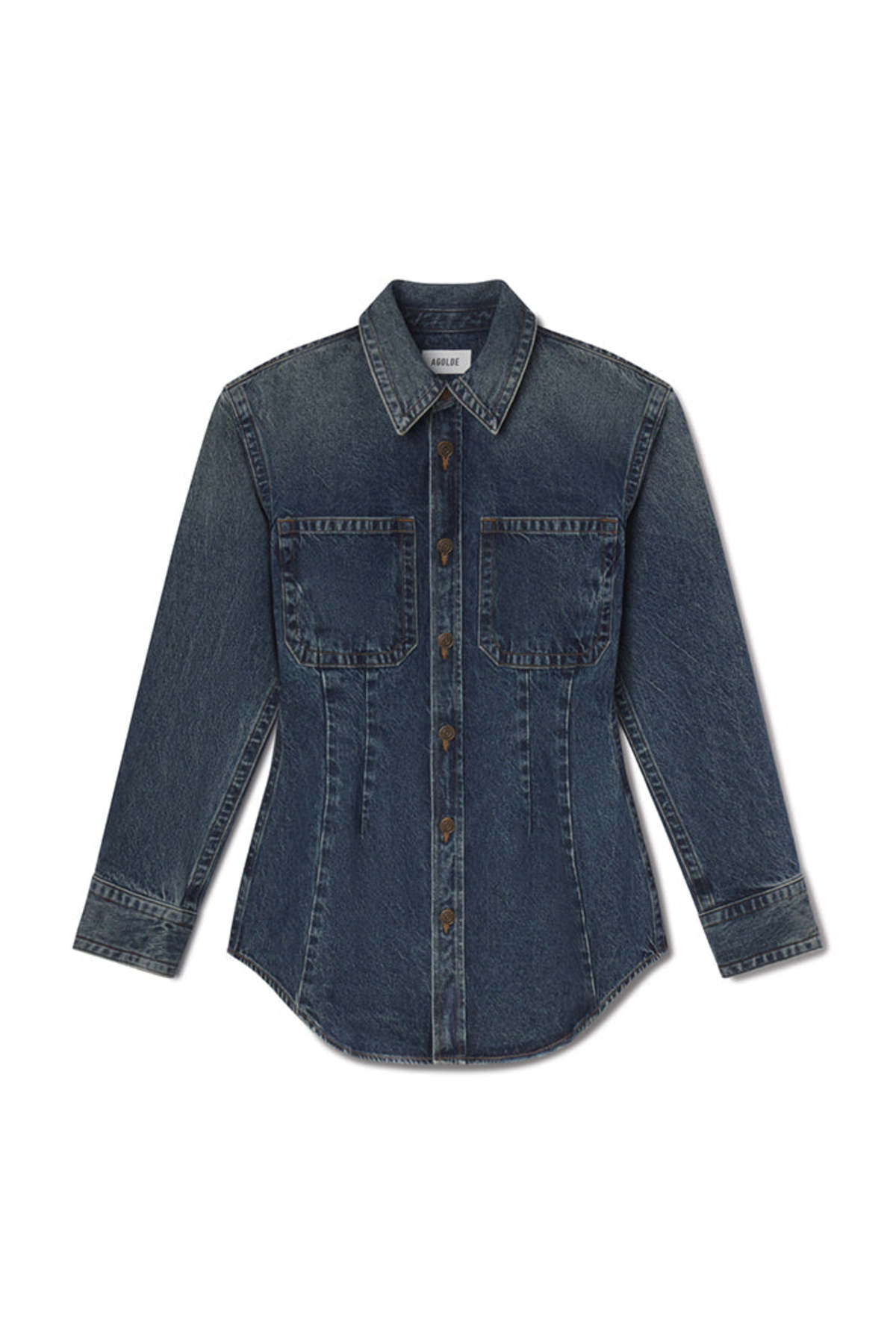 AGOLDE Wilma Shirt - Form - Image 5 of 12