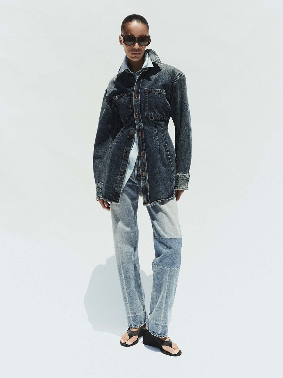 AGOLDE Wilma Shirt - Form - Image 6 of 12