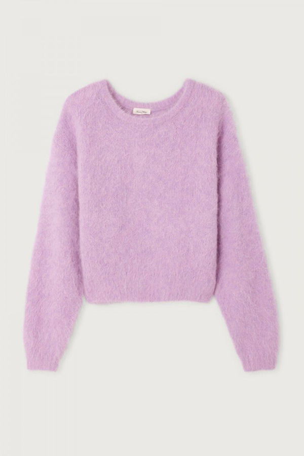 American Vintage Niby Jumper Sweater - Orchid Melange