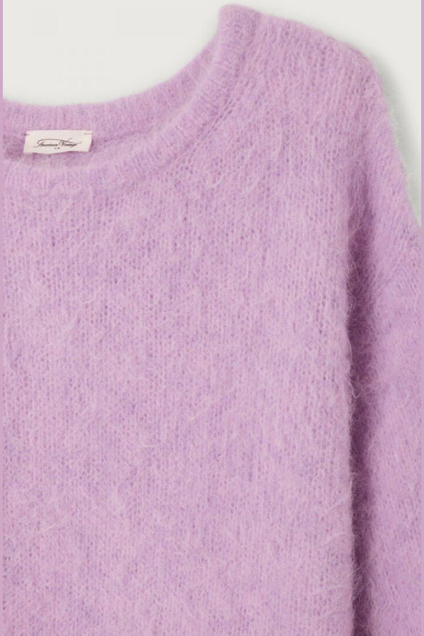American Vintage Niby Jumper Sweater - Orchid Melange