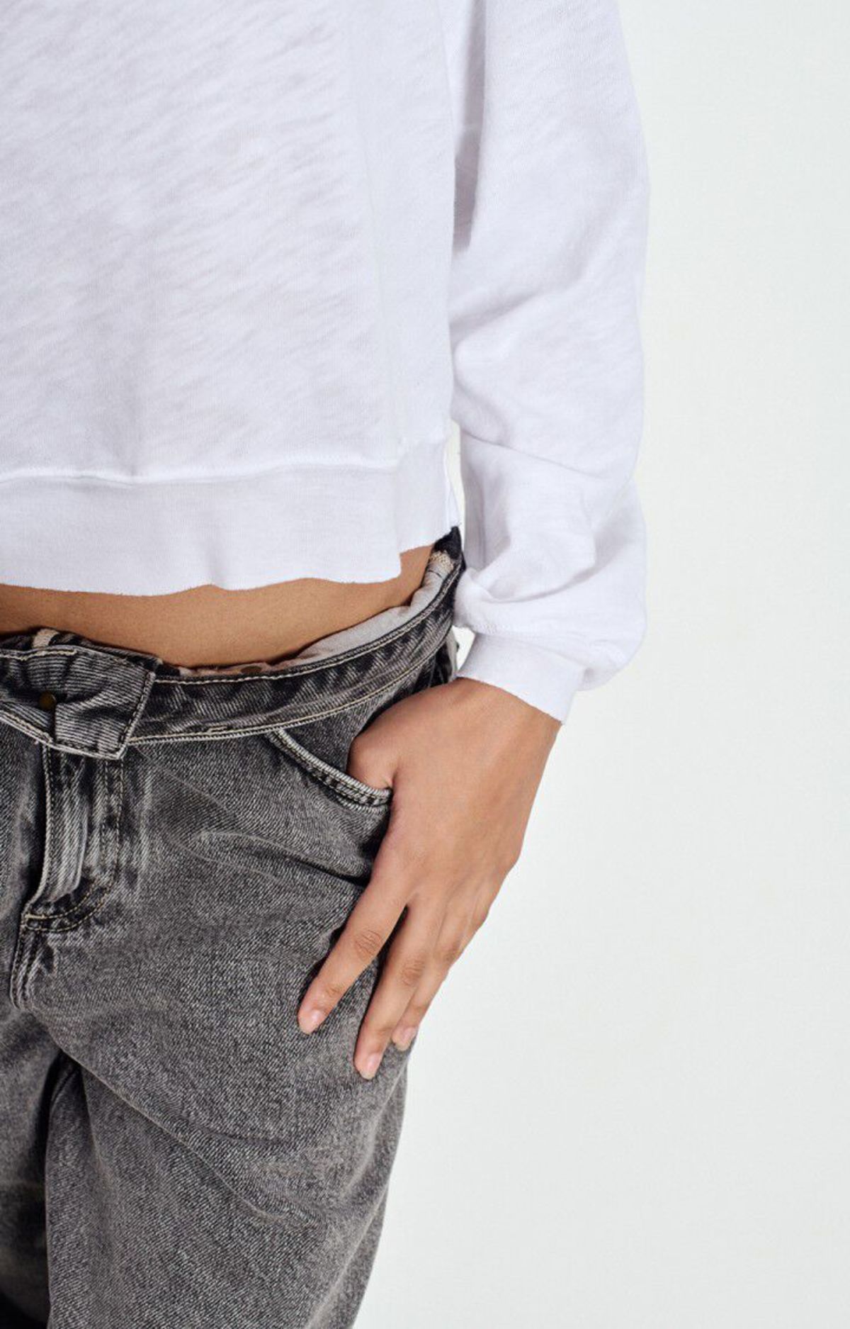 American Vintage Sonoma Long Sleeve Tee - White - Image 4 of 5