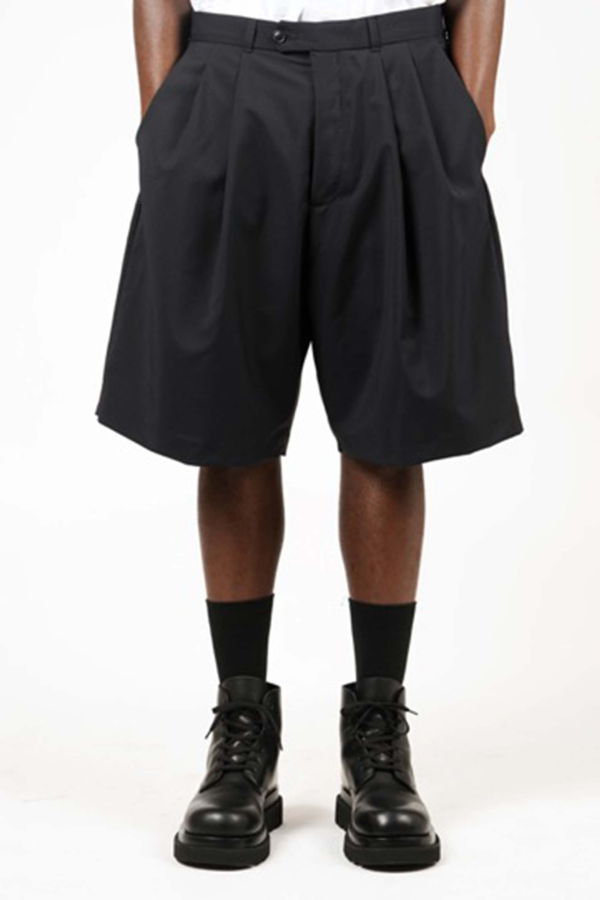 Lownn Double Pleated Wide Shorts