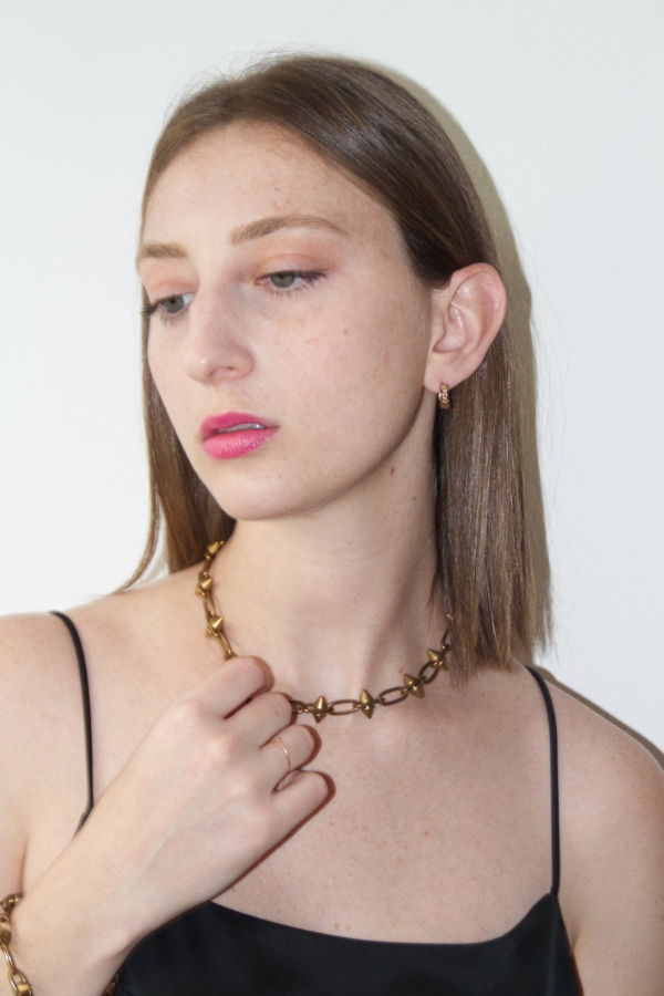 llayers Spike Necklace