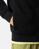 Stone Island Organic Cotton Waffle Fleece Zip-Up Hoodie - Black - Thumbnail 4