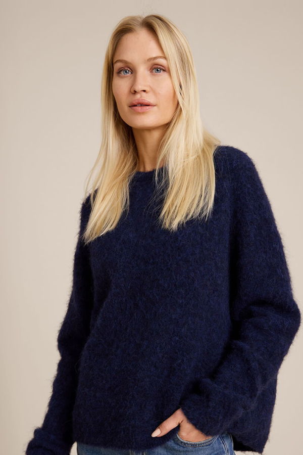 Sibin Linnebjerg Fie Jumper - Navy