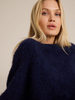 Sibin Linnebjerg Fie Jumper - Navy - Thumbnail 3