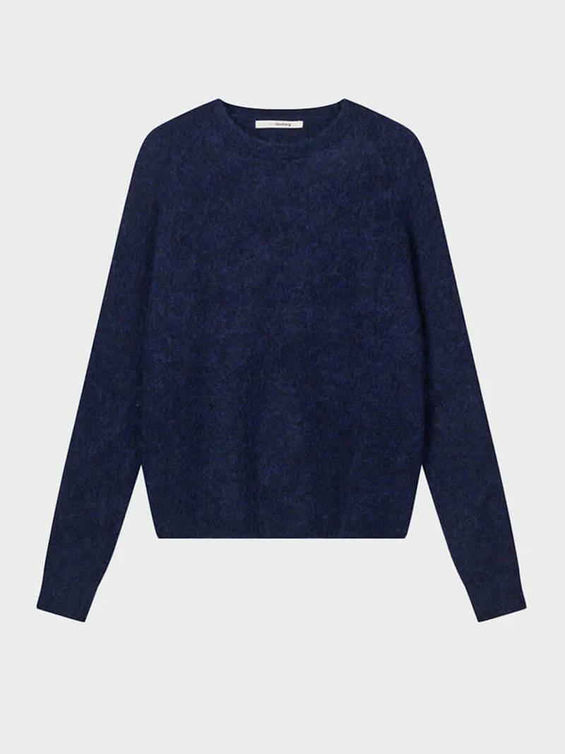 Sibin Linnebjerg Fie Jumper - Navy