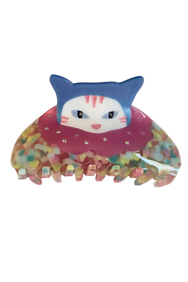 Centinelle Confetti Cat Clown Hair Claw
