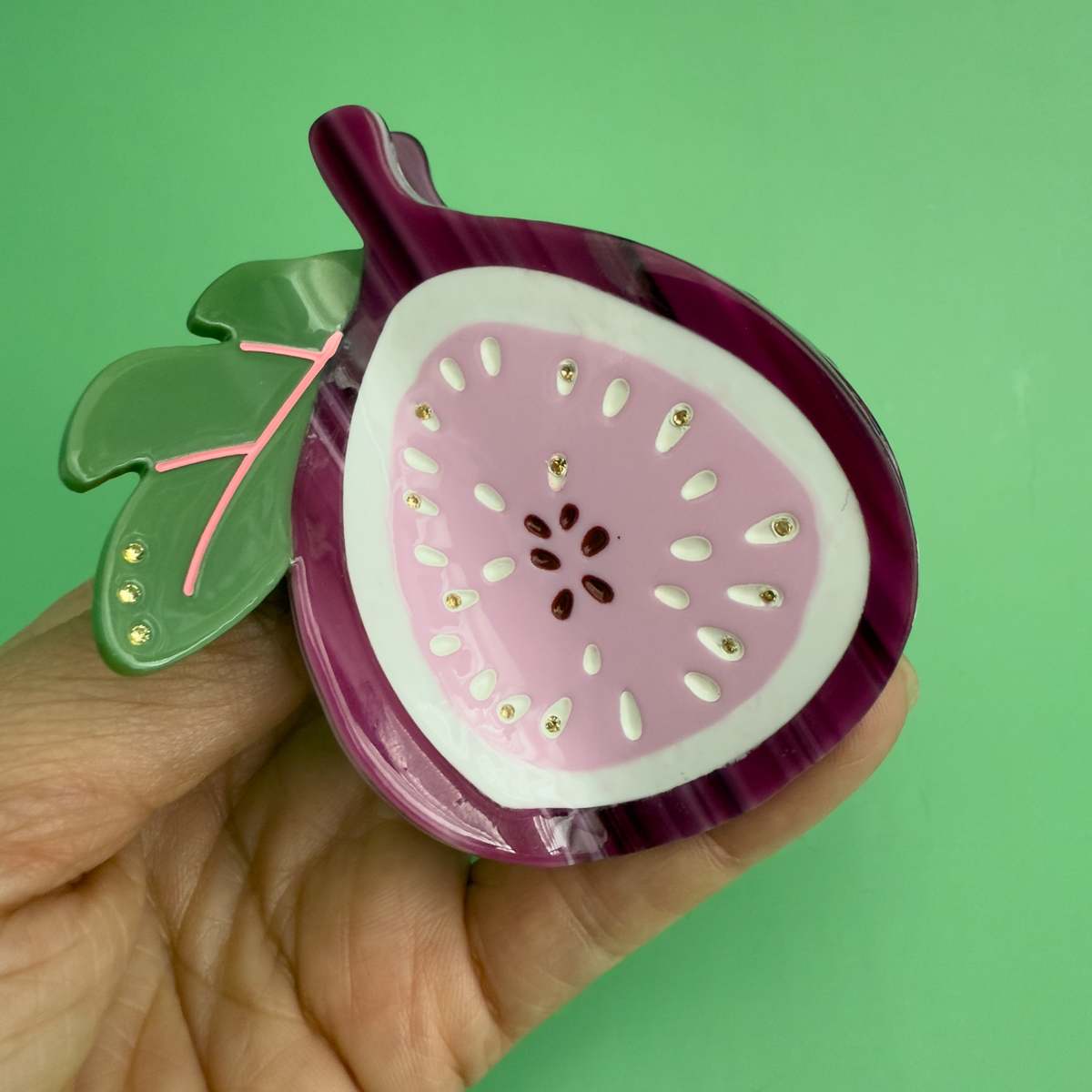 Centinelle Sweet Fig Hair Claw - Image 7 of 7