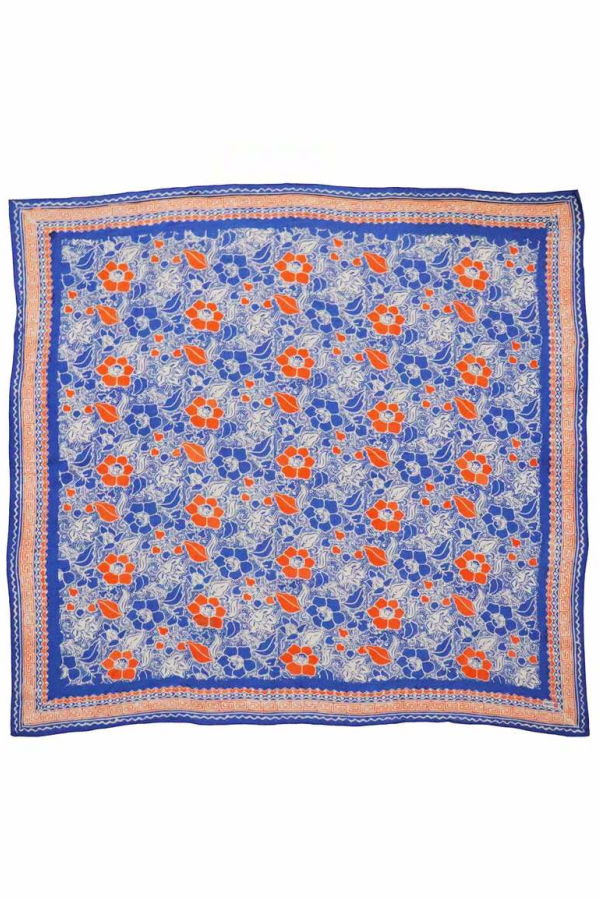 Kasih Coop Large 39" Sunset Sky Hand Dyed Batik Bandana