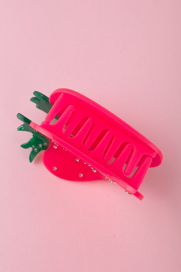 Centinelle Neon Strawberry Hair Claw - Pink