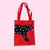 Centinelle Polka Cat Knit Tote Bag - Thumbnail 1