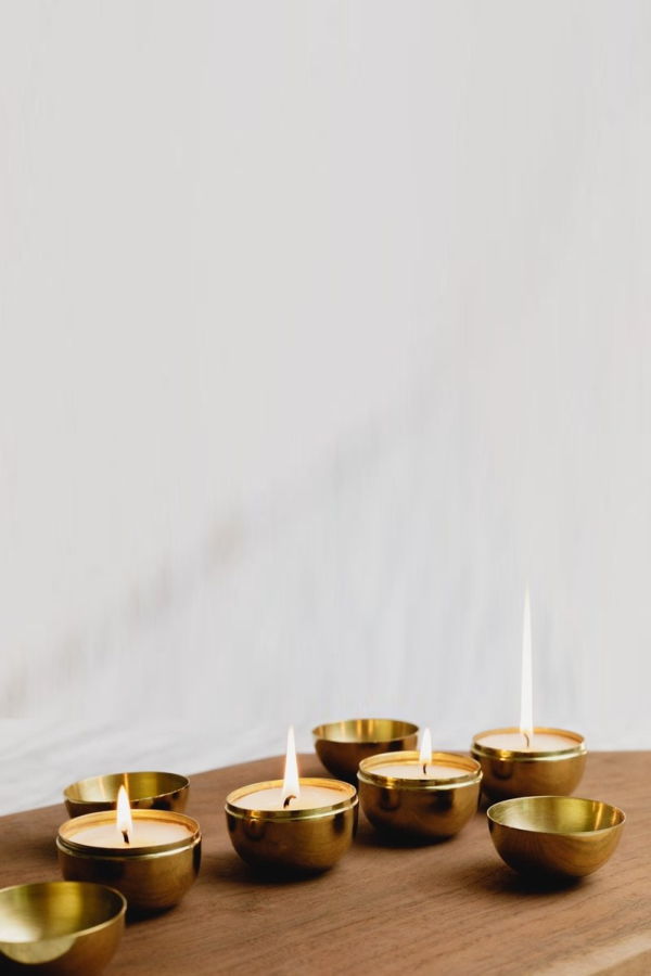 The Collective Home Sphere Travel Candles Set of 4