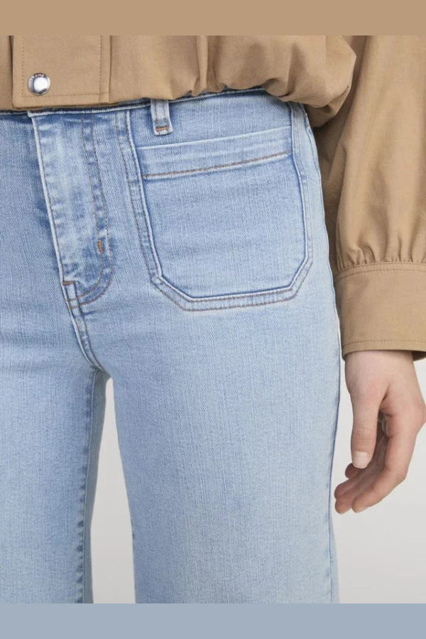 Frame Le Slim Palazzo Modernist Pocket Jeans