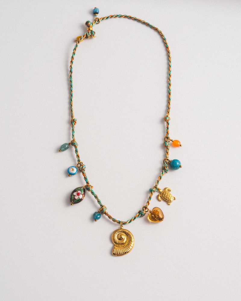 MADEMOISELLE JULES Bahia Charm Necklace