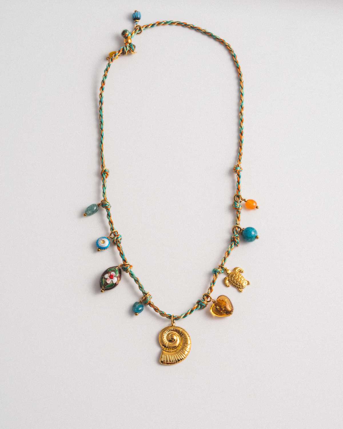 MADEMOISELLE JULES Bahia Charm Necklace - Image 3 of 5