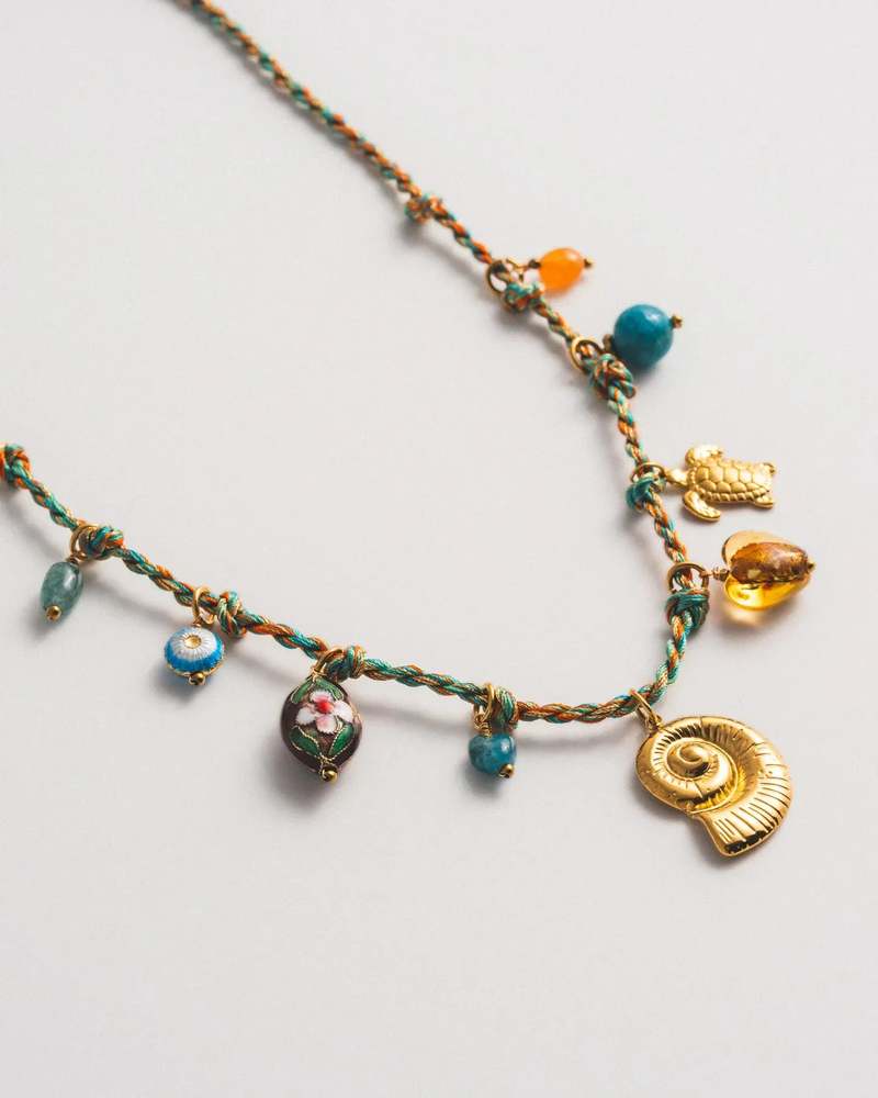 MADEMOISELLE JULES Bahia Charm Necklace