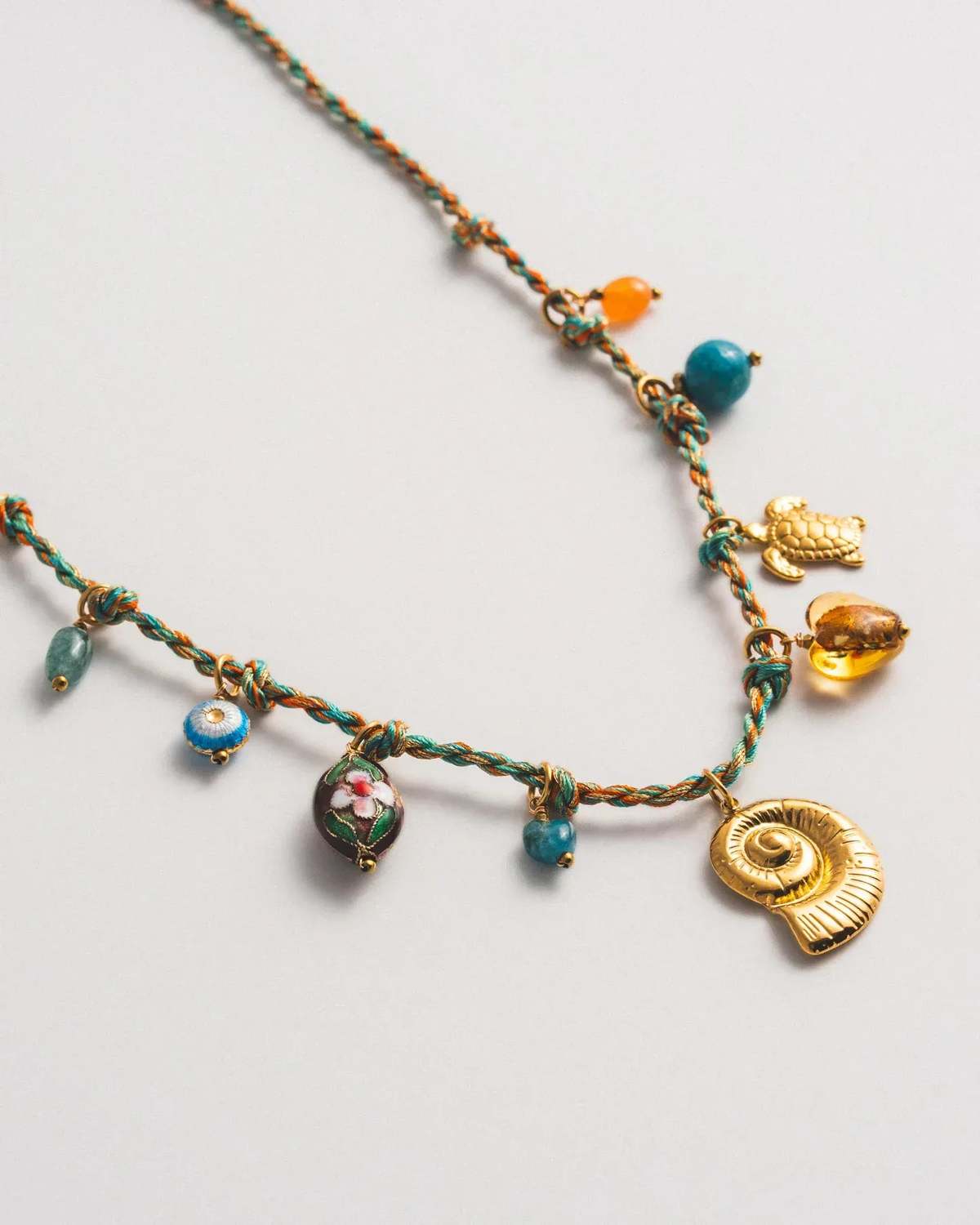 MADEMOISELLE JULES Bahia Charm Necklace - Image 4 of 5