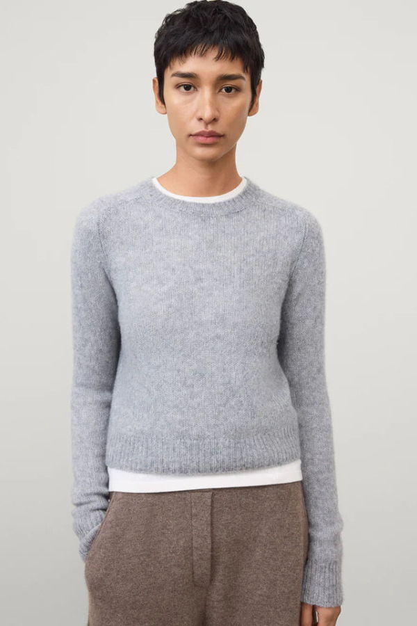 Lisa Yang Solene Sweater - Cloudy