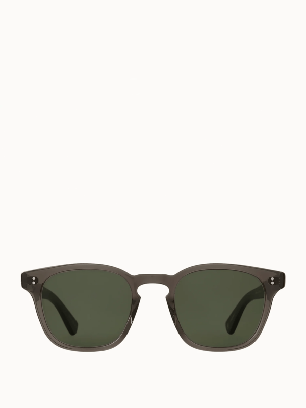 Garrett Leight Ace II Sun - Black Glass/Semi-Flat Pure G15 Garrett Leight Ace II Sun - Black Glass/Semi-Flat Pure G15