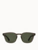 Garrett Leight Ace II Sun - Black Glass/Semi-Flat Pure G15 - Thumbnail 1