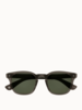Garrett Leight Ace II Sun - Black Glass/Semi-Flat Pure G15 - Thumbnail 3