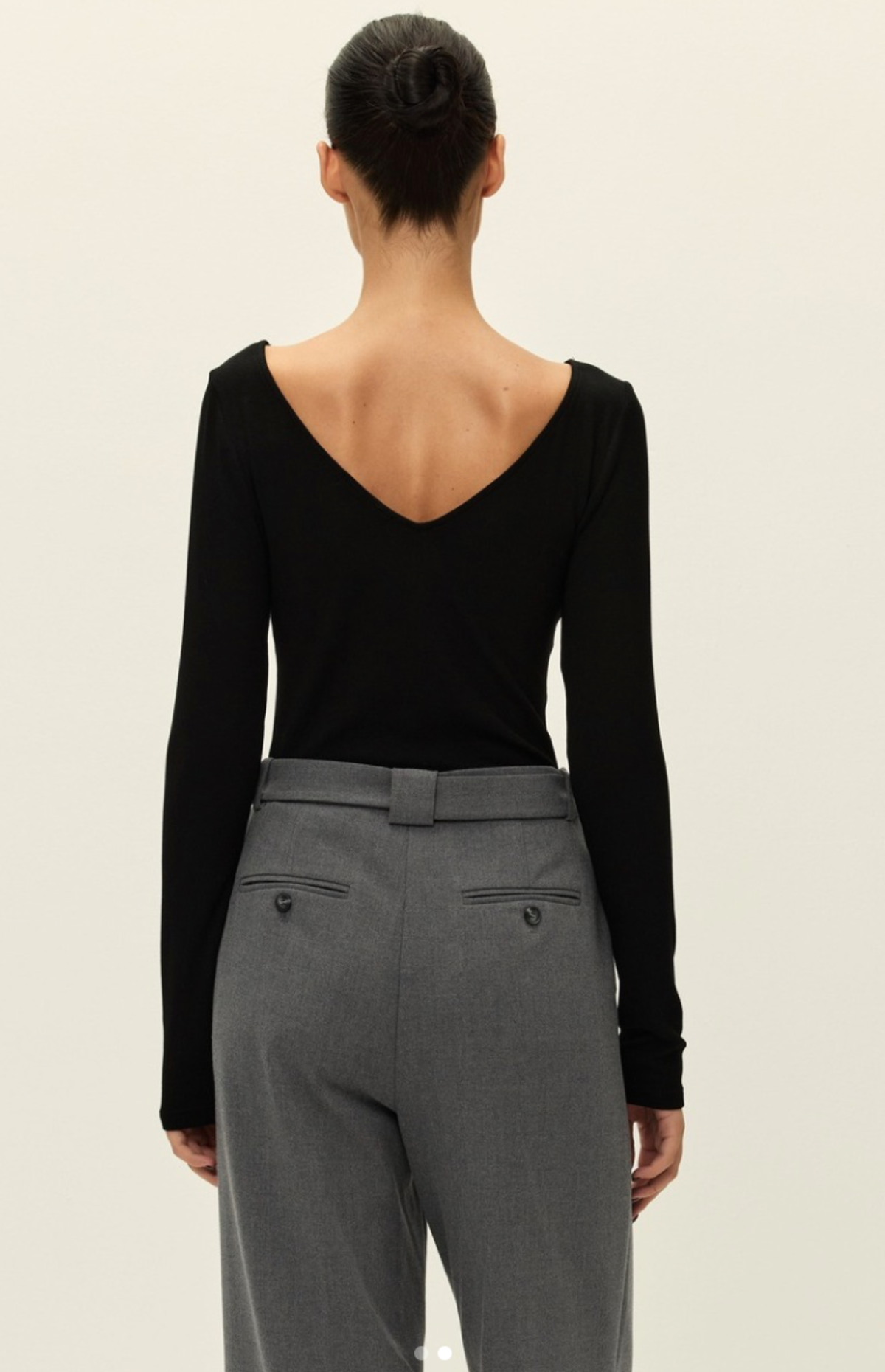 elodie Kane Top - Black - Image 2 of 2