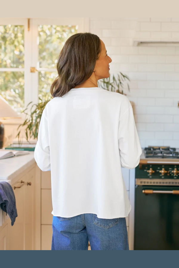 Frank & Eileen Peyton Long Sleeve Crewneck Tee