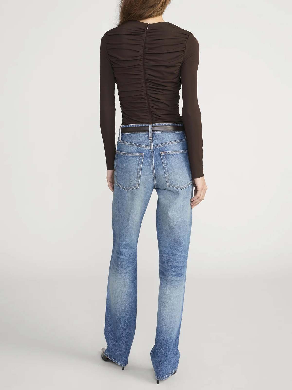 FRAME Denim The Ruched Top - Image 3 of 7