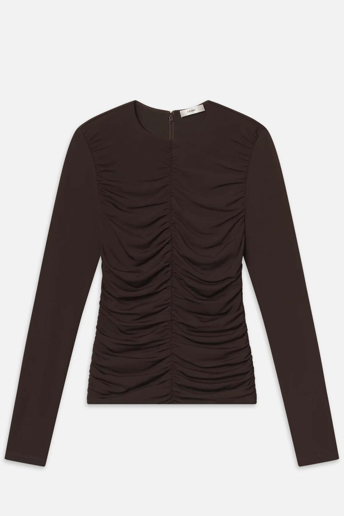 FRAME Denim The Ruched Top - Image 6 of 7