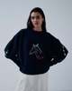 SAYAKA DAVIS NEW YORK OTAKARA NYC x SAYAKA DAVIS Fire Horse Balloon Sleeve Sweater - Thumbnail 1
