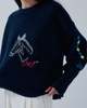SAYAKA DAVIS NEW YORK OTAKARA NYC x SAYAKA DAVIS Fire Horse Balloon Sleeve Sweater - Thumbnail 3
